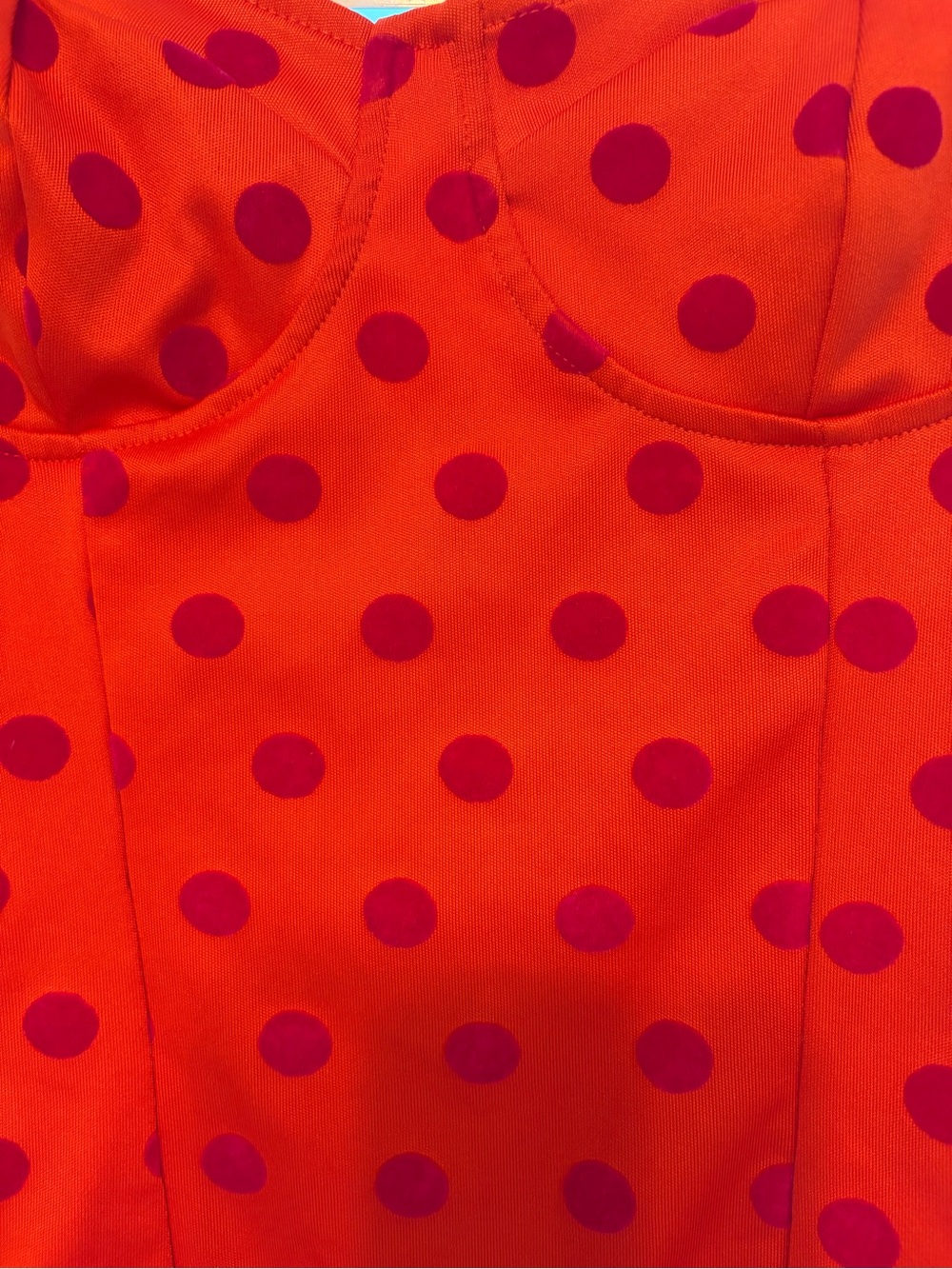 Zara Trafaluc Bright orange Women's body suit size small